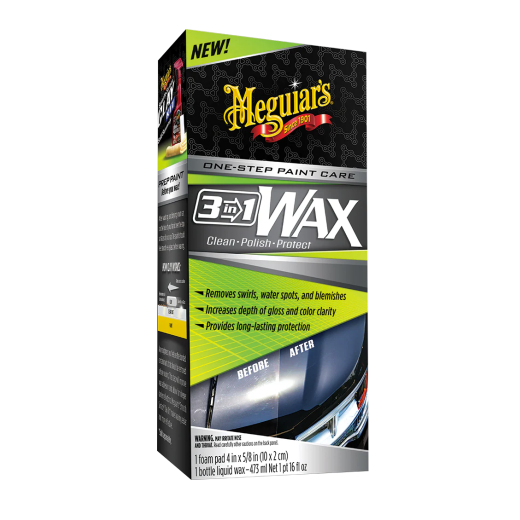 Leštidlo s voskom 3 v 1 Meguiar's 3-in-1 Wax (473 ml)