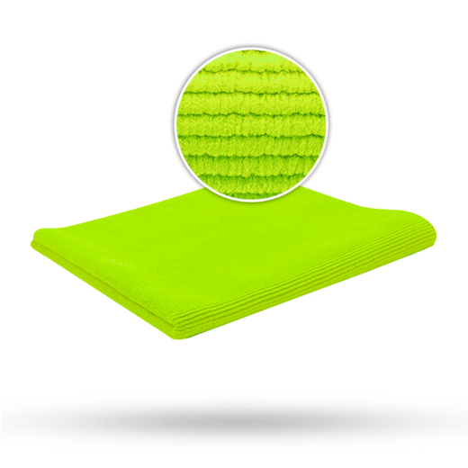 Mikrovláknová utierka Liquid Elements Polishing Towel Green - 400 GSM 40 x 40 cm