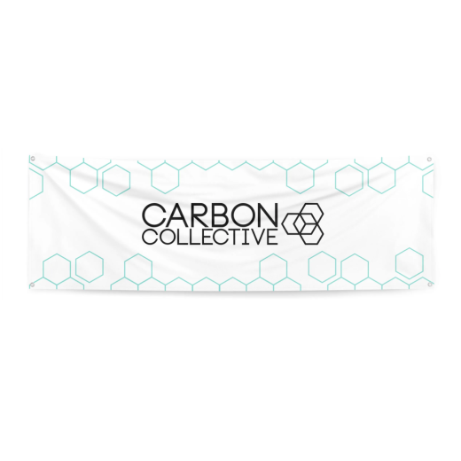 Banner Carbon Collective Workshop Banner (White)