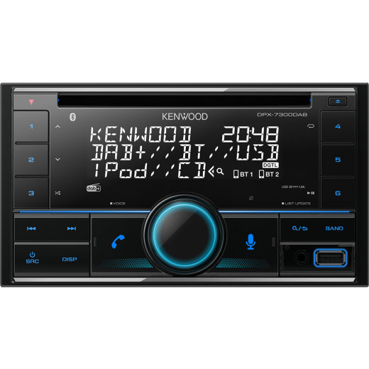 2DIN autorádio Kenwood DPX-7300DAB