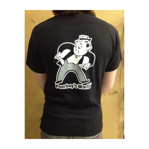Tričko Poorboy 's World T-Shirt Black XL
