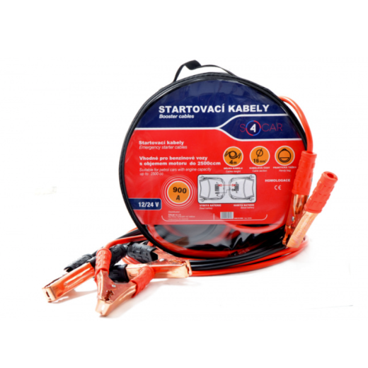Štartovacie káble 900A, 4m