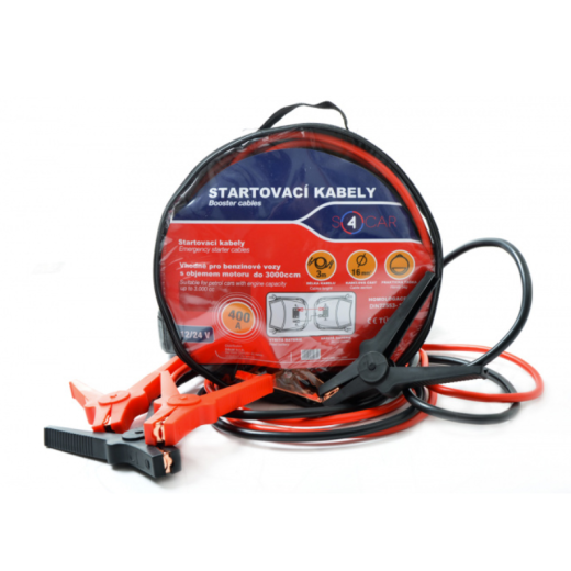 Štartovacie káble 400A, 3m, TÜV