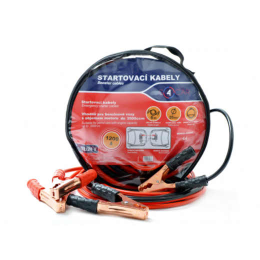 Štartovacie káble 1200A, 6m