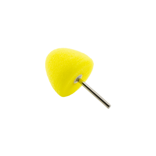 Leštiaci kužeľ Carbon Collective Hex Mini Polishing Cone - Yellow