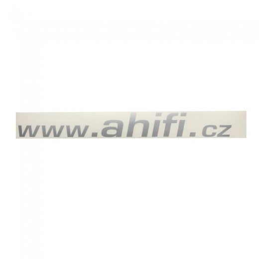 Samolepka Ahifi 200X22 - šedá