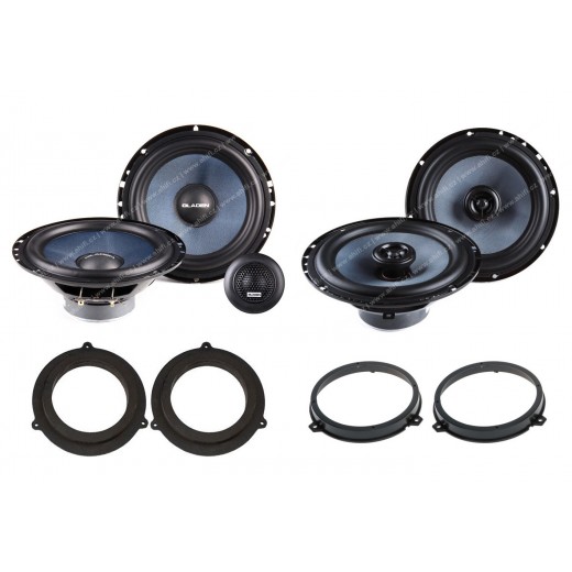 Reproduktory do Fiat Panda II set č. 2