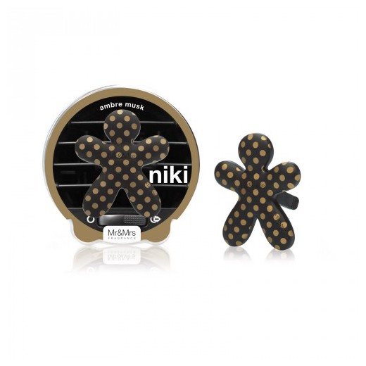 Luxusná vôňa do auta Mr&Mrs Fragrance Niky Ambre Musk (anti tobacco)