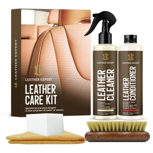 Set autokozmetiky na kožu Leather Expert - Leather Car Care Kit