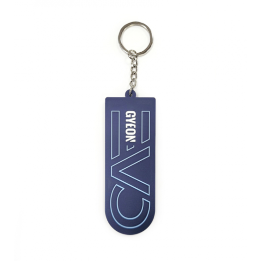 Silikónový prívesok na kľúče Gyeon Rubber Key Ring - EVO Navy Blue