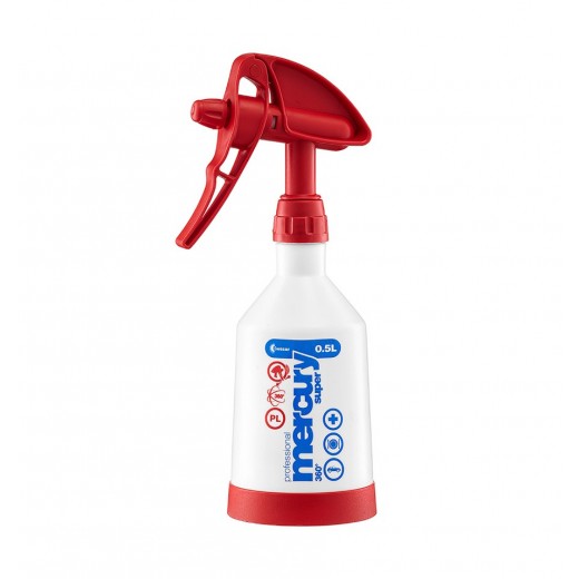 Postrekovač Kwazar Mercury SUPER 360 PRO+ 0,5 l Red