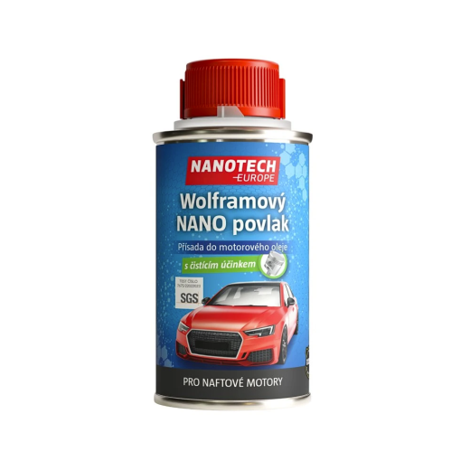 Nanotech-Europe Volfrámový NANO povlak - prísada do motorového oleja s čistiacim účinkom pre naftové motory (140 ml)