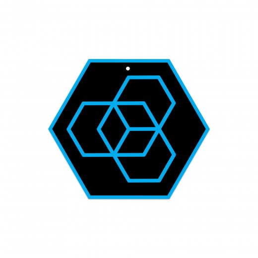 Vôňa do auta Carbon Collective Hanging Air Fresheners – The Cologne Collection - Acqua Blue