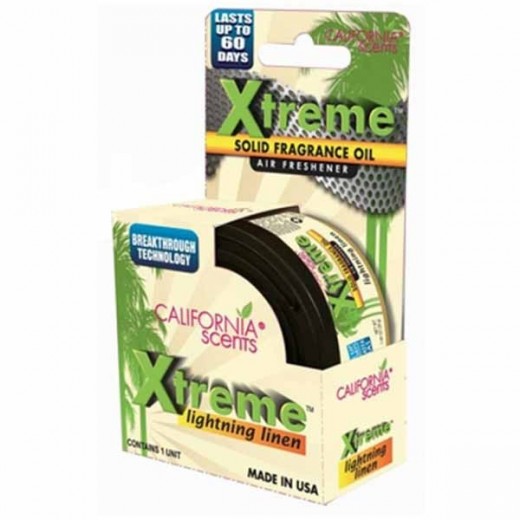 Vôňa California Scents Xtreme Lightning Linen - Blesková očista