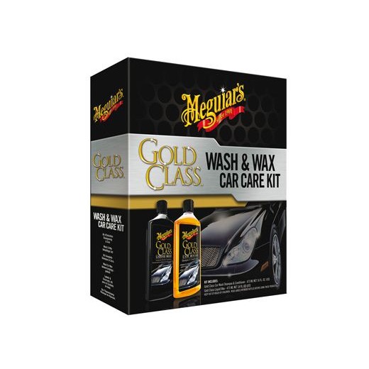 Meguiars gold class wash & wax car care kit