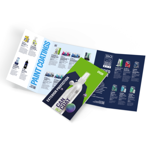 Informačný leták Gyeon Exterior Protection leaflet