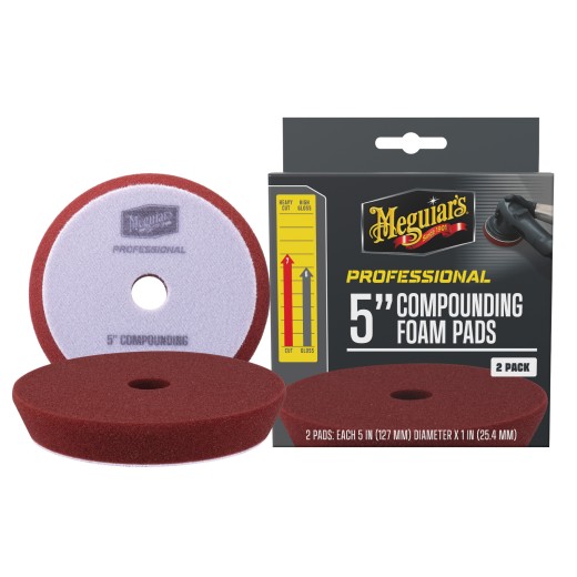 Penové korekčné kotúče Meguiar's Professional Compound Foam Pad 5" (2 Pack)
