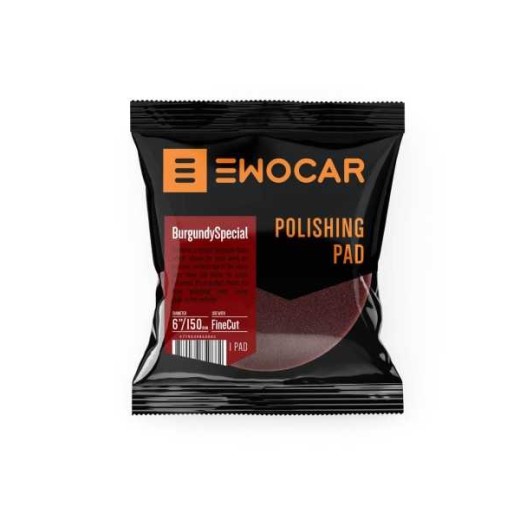 Leštiaci kotúč Ewocar BurgundySpecial Soft Finishing Pad 95/75 mm
