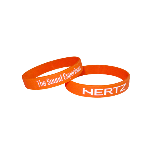Náramok Hertz Orange Bracelet - Hertz Rubber Wristband