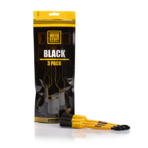 Detailingové štetce Work Stuff Detailing Brush Black 3-Pack