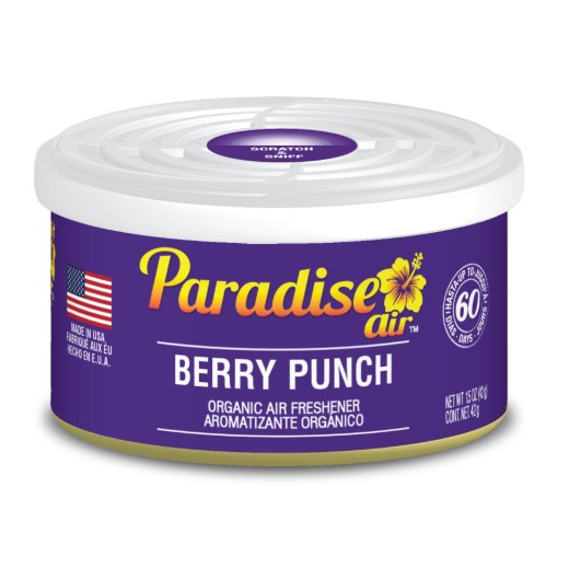 Osviežovač vzduchu Paradise Organic Air Freshener Berry Punch - Ovocná bomba (42 g)
