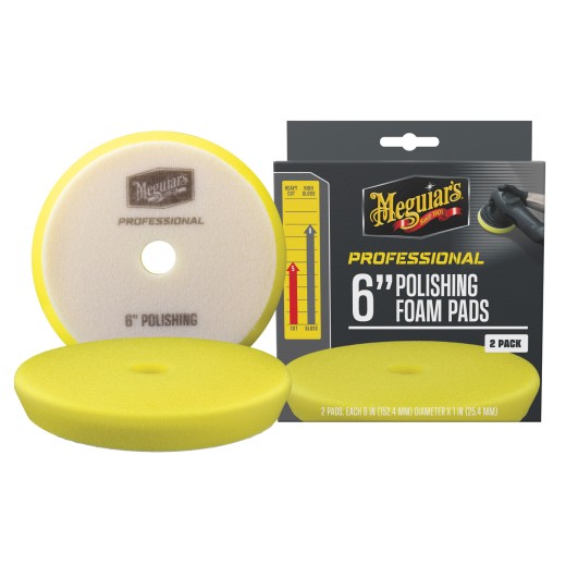 Penové leštiace kotúče Meguiar's Professional Polishing Foam Pad 6" (2 Pack)