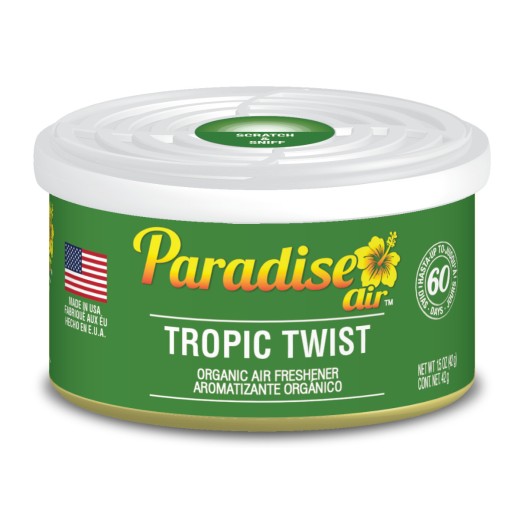 Osviežovač vzduchu Paradise Air Organic Air Freshener Tropic Twist - Tropický vánok (42 g)