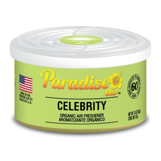 Osviežovač vzduchu Paradise Air Organic Air Freshener Celebrity (42 g)