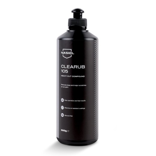 Leštiaca pasta Nasiol CLEARUB 105-M (500 g)