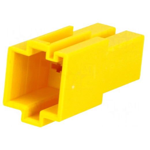 Žltý Mini ISO konektor 4carmedia 331450