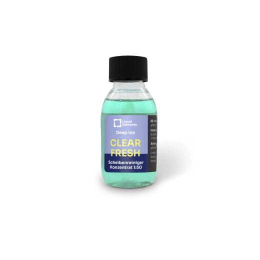 Vôňa a čistič do ostrekovačov Liquid Elements Washing water concentrate "SMELLOW BOMB / CLEAR FRESH" - Deep Ice (100 ml)
