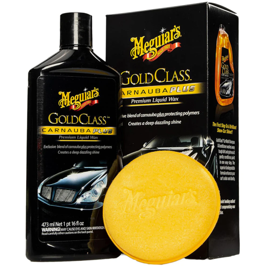 Tekutý vosk s prírodnou karnaubou Meguiar's Gold Class Carnauba Plus Premium Liquid Wax (473 ml)