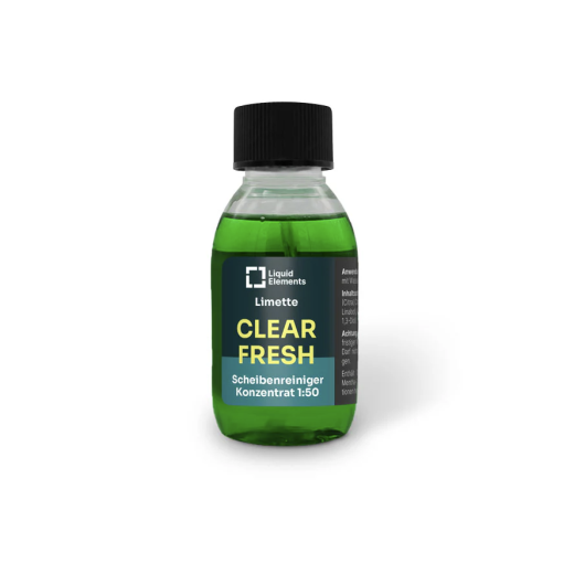 Vôňa a čistič do ostrekovačov Liquid Elements Washing water concentrate "SMELLOW BOMB / CLEAR FRESH" - Lime (100 ml)