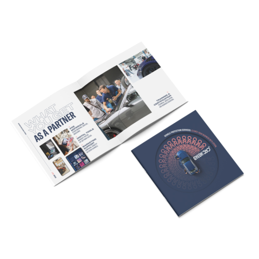 Prezentačná brožúra Gyeon360 B2B booklet