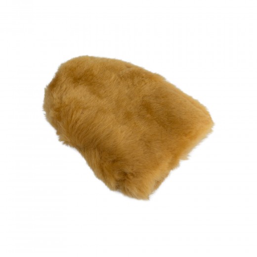 Umývacia rukavica Carbon Collective Merino Wool Mini Mitt - Light Brown