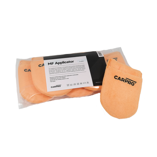 Set aplikátorov na keramiku CarPro Microfibre Applicator - 5 ks