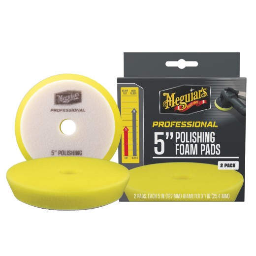 Penové leštiace kotúče Meguiar's Professional Polishing Foam Pad 5" (2 Pack)