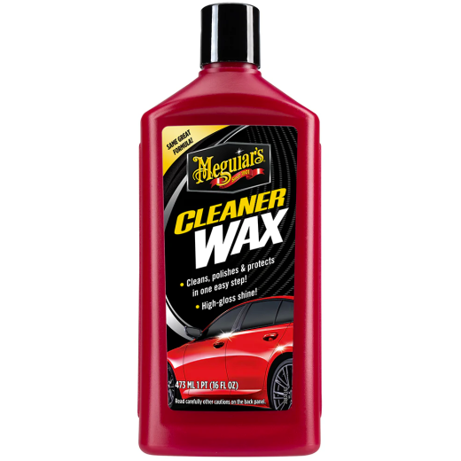 Ľahko abrazívne leštidlo s voskom Meguiar's Cleaner Wax Liquid (473 ml)