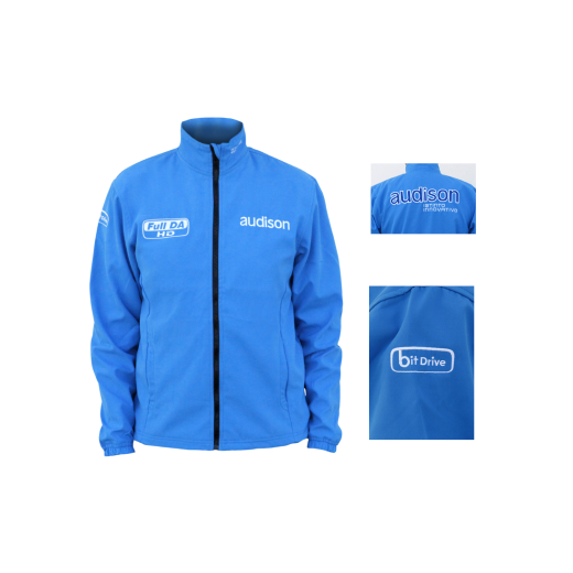 Bunda Audison Blue Softshell Jacket XXL
