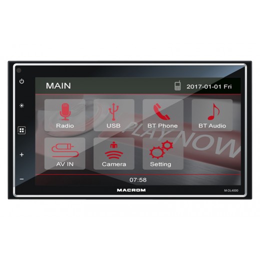 Autorádio Macrom M-DL4000