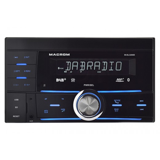 Autorádio Macrom M-DL3200D