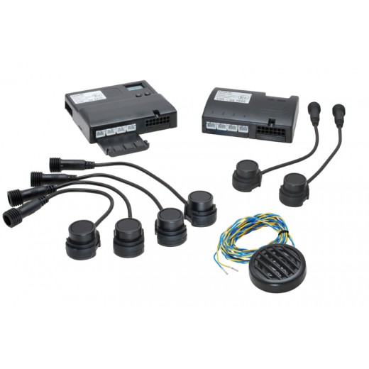 Predné + zadné parkovacie senzory KBSS-6D