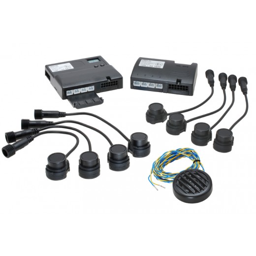 Predné + zadné parkovacie senzory KBSS-8D