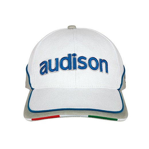 Šiltovka Audison White/Grey Cap