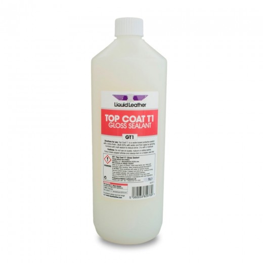 Sealant na kožu Gliptone Liquid Leather GT1 Top Coat T1 Gloss Sealant (1000 ml)