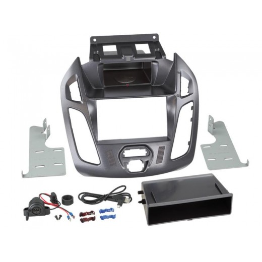 Redukčný rámček autorádia s Inbay nabíjaním pre Ford Tourneo Connect, Transit Connect