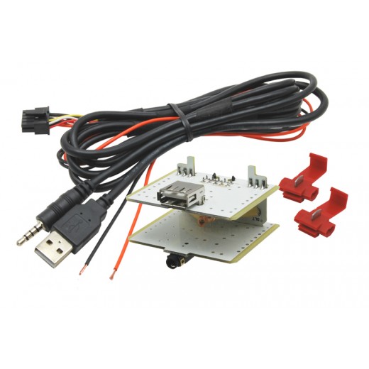USB + JACK konektor pre Alfa Romeo / Fiat / Iveco