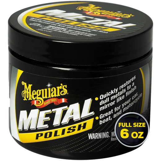 Tuhé leštidlo na kovy Meguiar's Metal Polish (177 ml)