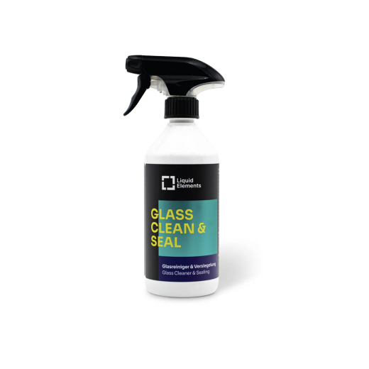 Čistič a sealant na autosklá Liquid Elements Glass cleaner & sealant "GLASS CLEAN & SEAL" (500 ml)