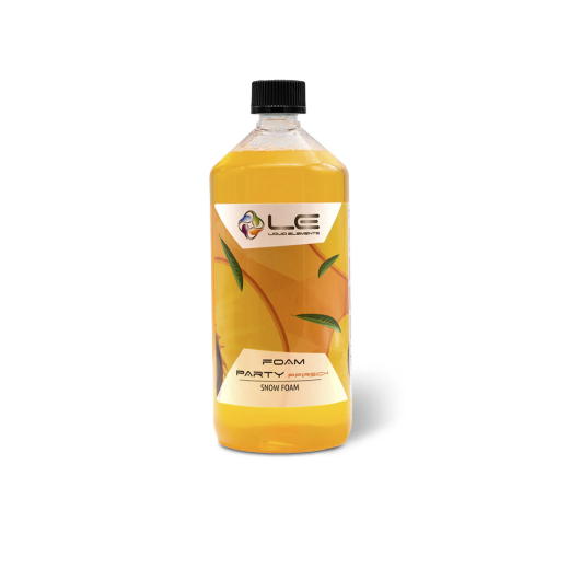 Aktívna pena Liquid Elements Cleaning foam "FOAM PARTY" - Peach (1 l)